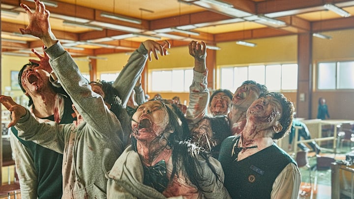All of Us Are Dead season 1 Production Still