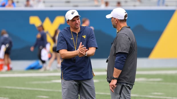 West Virginia University head coach Neal Brown.