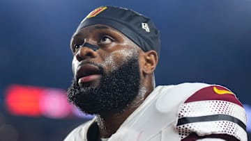 Washington Commanders cornerback Noah Igbinoghene