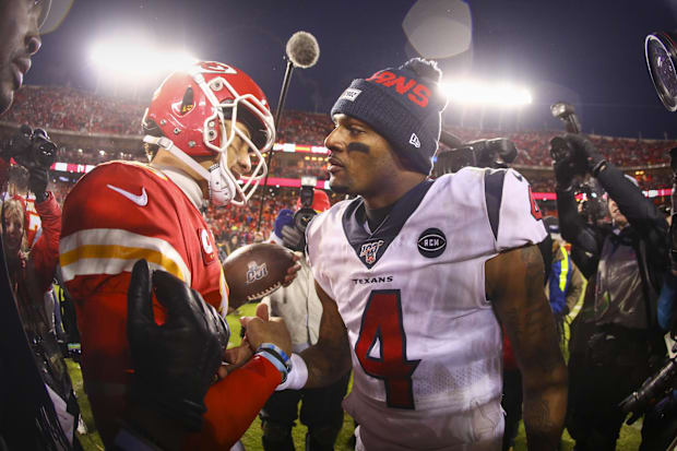 Patrick Mahomes, Deshaun Watson