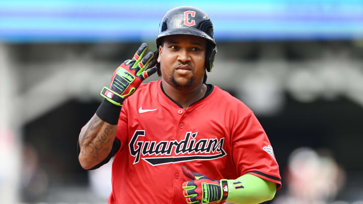 Cleveland Guardians third baseman Jose Ramirez.