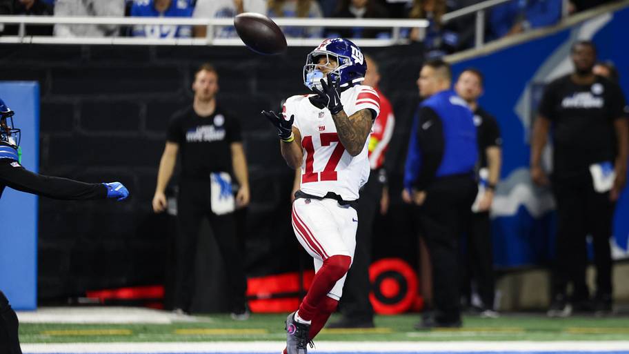 Wan'Dale Robinson has developed into one of the game's best slot receivers.