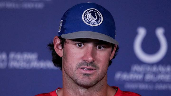 Indianapolis Colts quarterback Daniel Jones