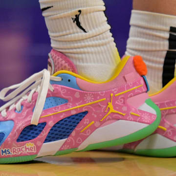 Los Angeles Sparks forward Dearica Hamby paid tribute to Ms. Rachel.