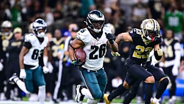 After stifling the Eagles for three quarters and leading 3-0, the Saints' defense allowed a 65-yard TD run to RB Saquon Barkley and a 61-yard completion to TE Dallas Goedert that set up the game-winning TD in the fourth for a 15-12 loss Sunday in New Orleans.