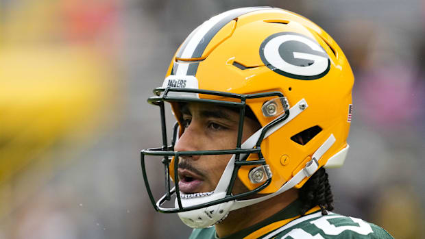 Green Bay Packers quarterback Jordan Love