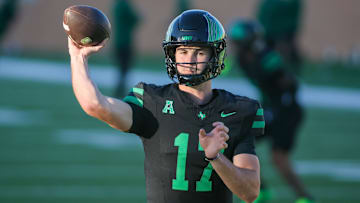 Drew Mestemaker and North Texas are favored against Tulane on Friday.