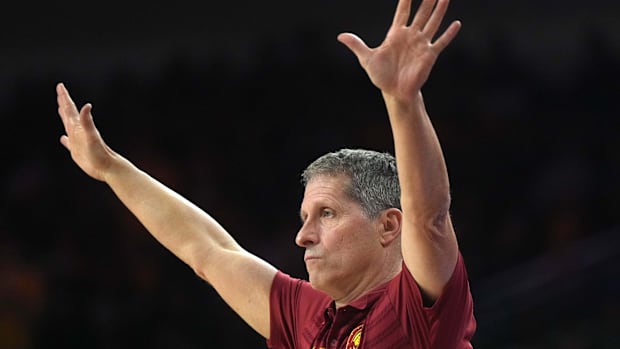 USC Trojans coach Eric Musselman USC baskeball recruit Tajh Ariza Big Ten basketball big ten recruitment college basketball