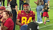 USC Trojans wide receiver Charles Ross / @c4.baller / Instagram