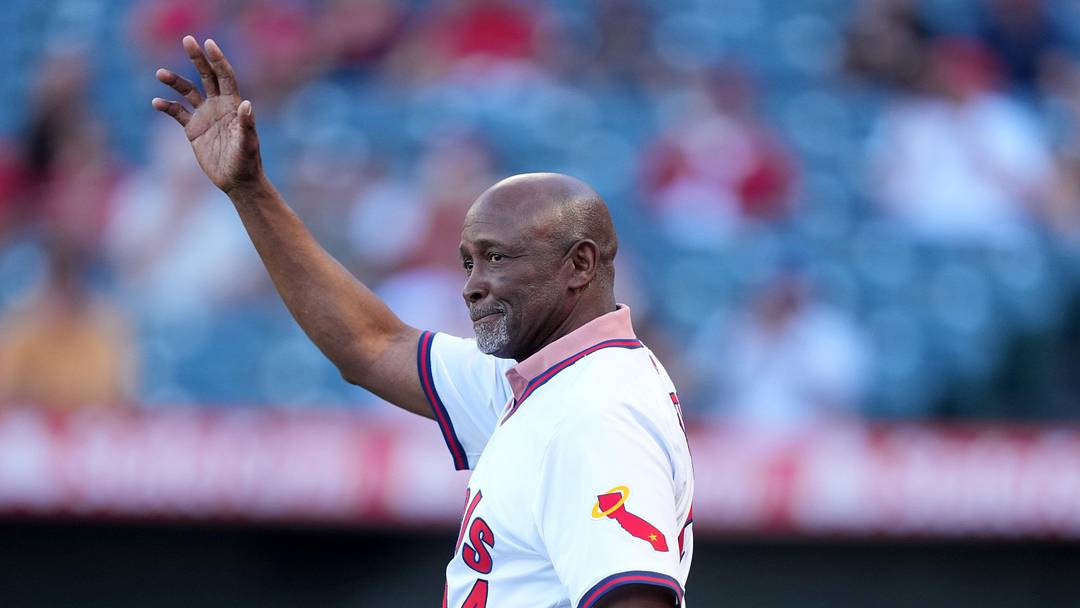 Los Angeles Angels former player Gary Pettis
