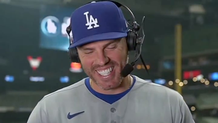 Freddie Freeman spoke about the draining nature of postseason baseball.