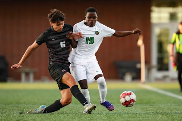 Centennial vs. Park Center in Minnesota Varsity high school soccer clash - Aug. 28, 2025