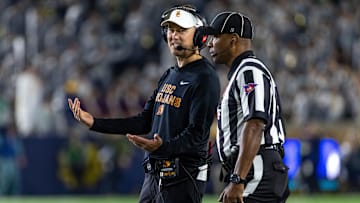 He talks a good game, but at USC Lincoln Riley is 1-3 against the Top Ten, and 4-11 against the Top 25.