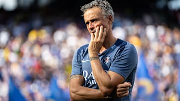 Luis Enrique, entraineur du Paris Saint-Germain