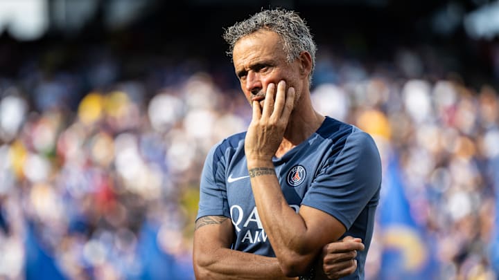 Luis Enrique - Paris SG Luis Enrique - Paris SG