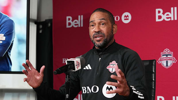 Toronto FC head coach Robin Fraser.