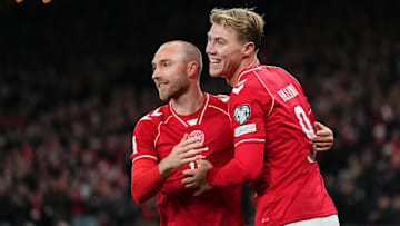 Eriksen e Hojlund estão entre as esperanças da Dinamarca
