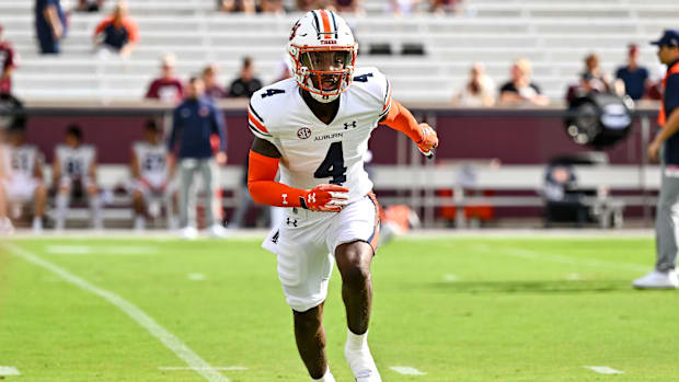 Auburn Tigers cornerback D.J. James