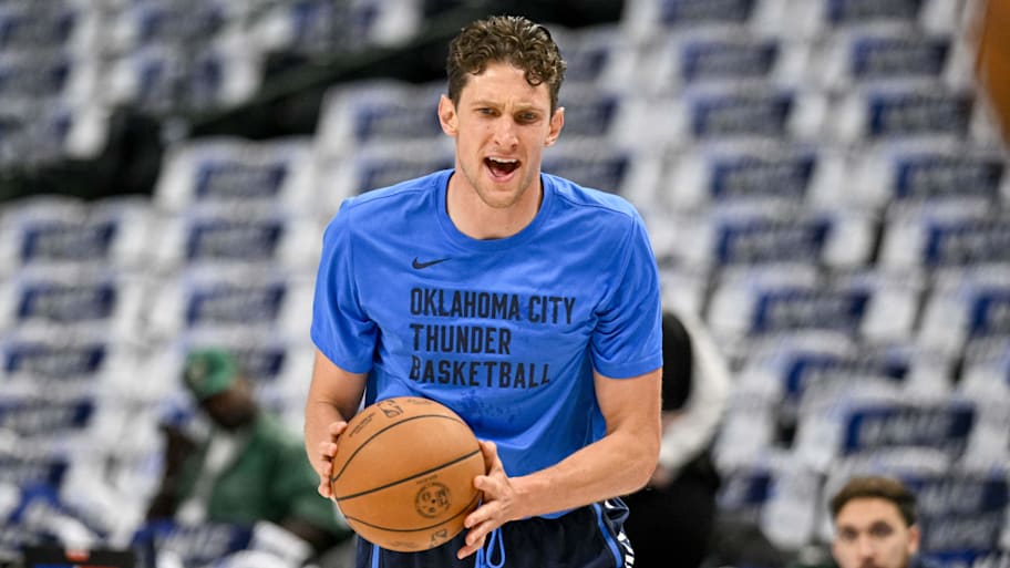 NBA veteran Mike Muscala is retiring and will join the Phoenix Suns as an assistant coach. | Jerome Miron-Imagn Images