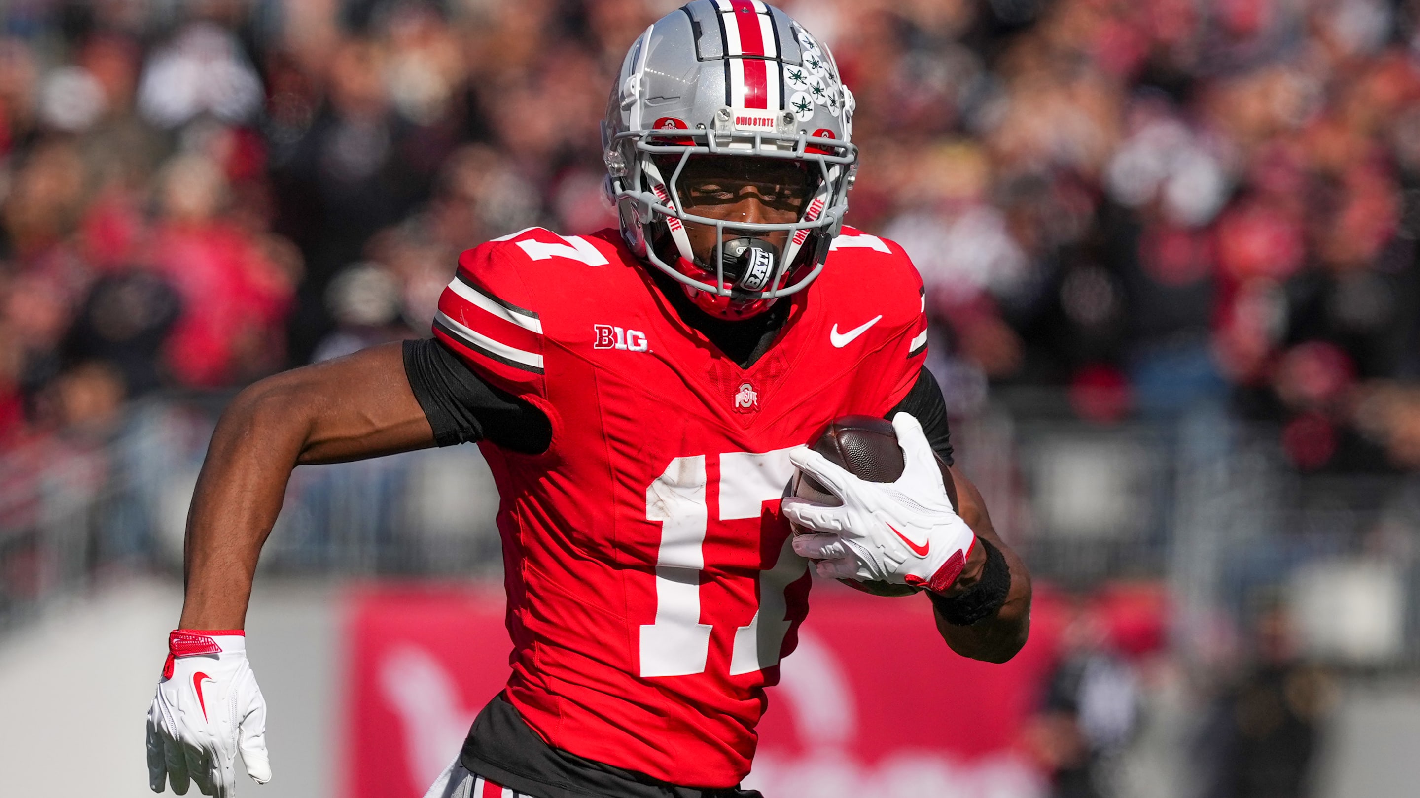 Carnell Tate 40 time projection: How fast will Ohio State WR run at the NFL Combine?