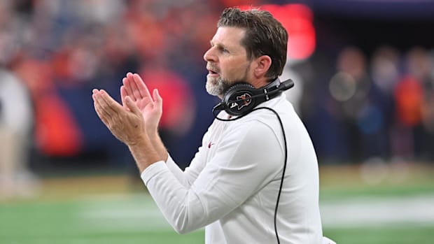 Former Virginia Tech Hokies head coach Brent Pry