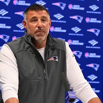Vrabel helped preside over his first draft as Patriots head coach in April