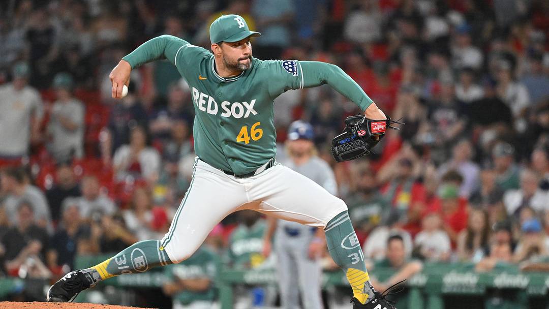 Boston Red Sox relief pitcher Tommy Kahnle.
