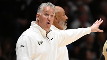 Purdue Boilermakers head coach Matt Painter talks