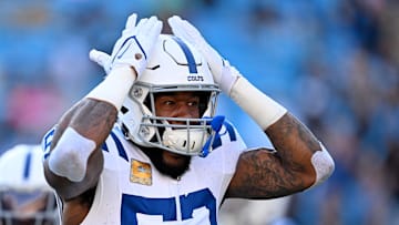 Shaquille Leonard with the Indianapolis Colts