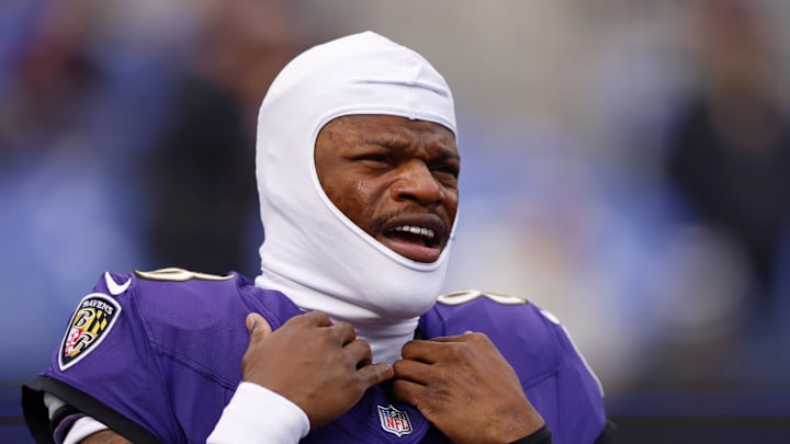 Baltimore Ravens quarterback Lamar Jackson 