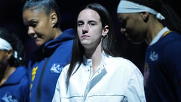 Caitlin Clark had some fun with a few of her former Iowa teammates on Sunday night.