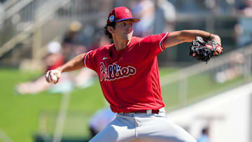 Philadelphia Phillies top pitching prospect, Andrew Painter, is making his way back from Tommy John surgery.