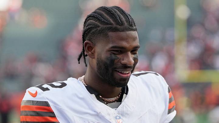 Cleveland Browns quarterback Shedeur Sanders