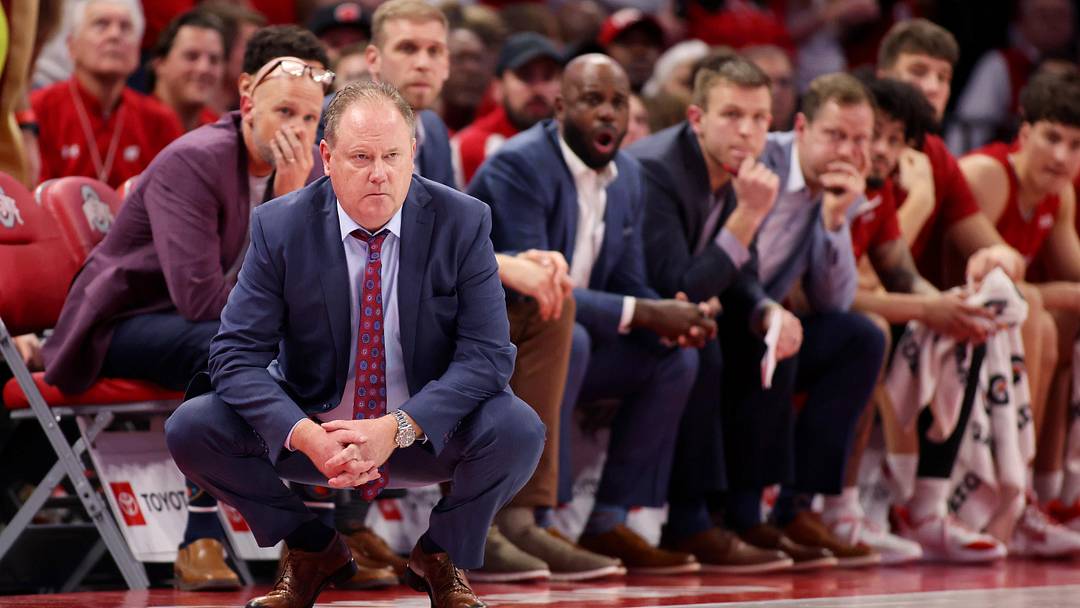 Wisconsin Badgers head coach Greg Gard. Wisconsin Badgers head coach Greg Gard.
