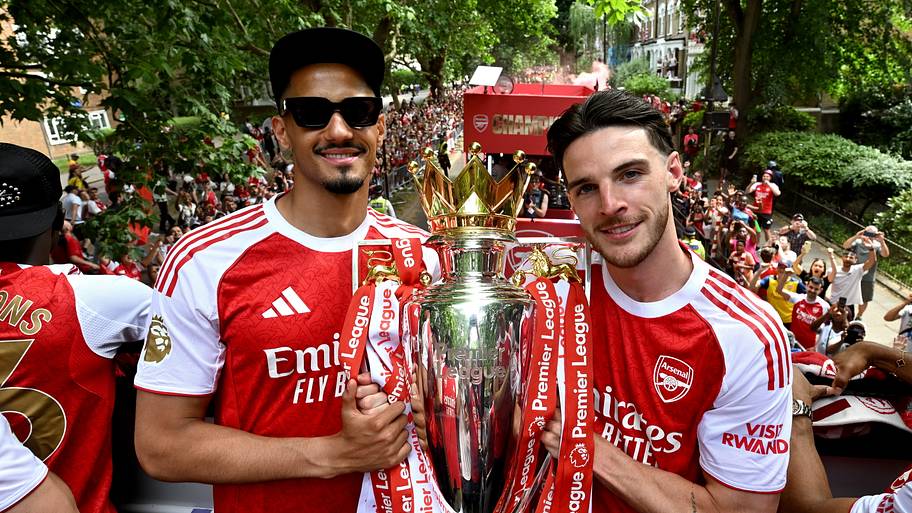 William Saliba, Declan Rice