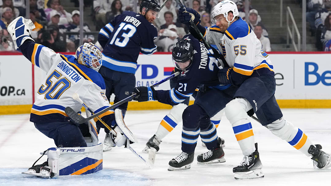 St Louis Blues v Winnipeg Jets - Game Seven