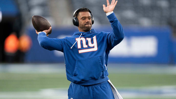 New York Giants quarterback Russell Wilson will serve as the backup to Jameis Winston in Week 11.