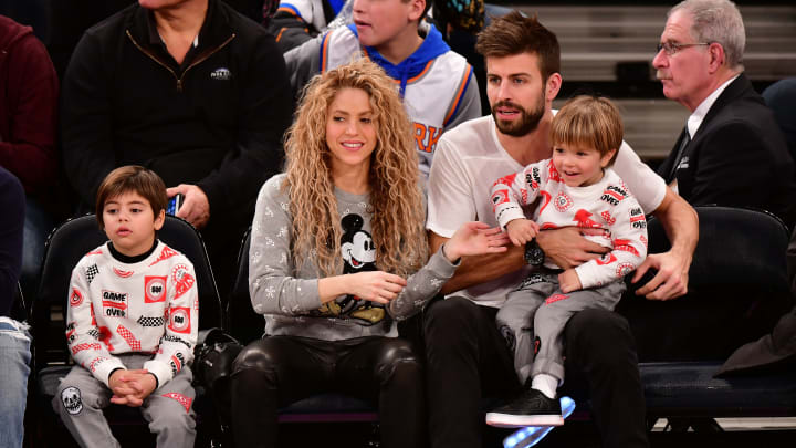 Shakira y Gerard Piqué se conocieron en el Mundial de Fútbol de 2010 y tuvieron dos hijos llamados Sasha y Milan
