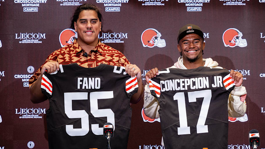 The Browns filled gaps in their roster with first-round picks, Spencer Fano and KC Concepcion.