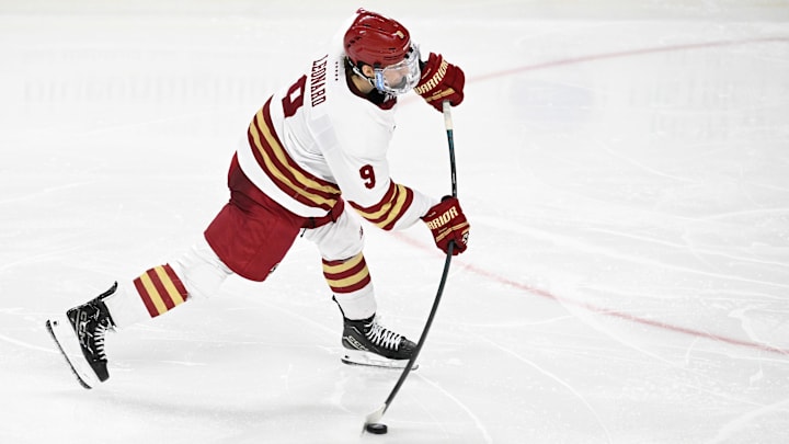 Ryan Leonard, Washington Capitals Mandatory Credit: Eric Canha-Imagn Images