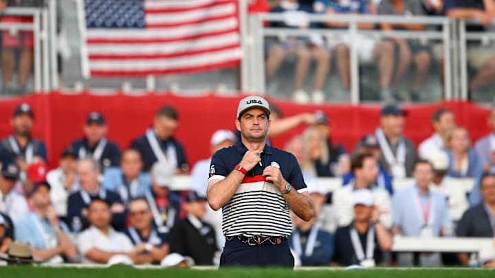 Team USA captain Keegan Bradley is looking for any signs of optimism. 