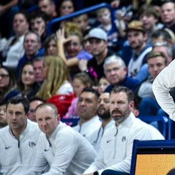 Gonzaga Bulldogs head coach Mark Few has guided the Zags to nine consecutive appearances in the Sweet 16 round of the NCAA Tournament