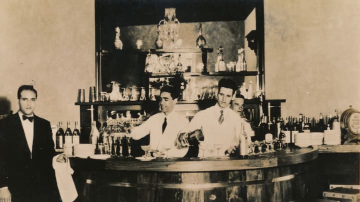 Havana Club Rum, Private Bar, Havana, Cuba, C1900S.