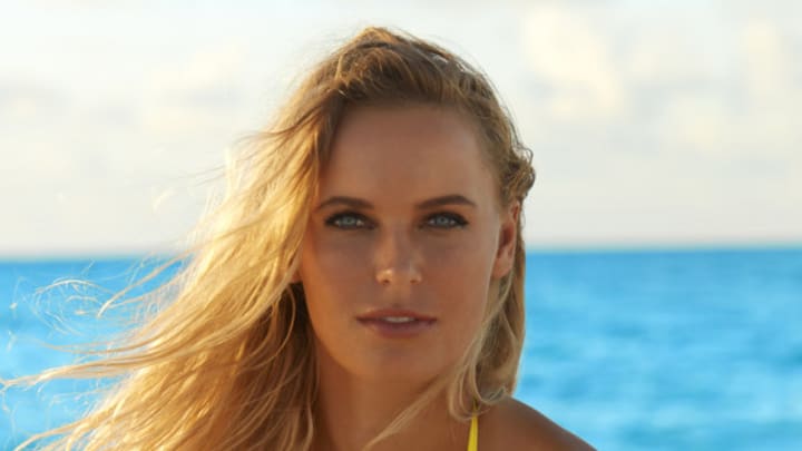 Caroline Wozniacki was photographed by Emmanuelle Hauguel in Turks & Caicos.