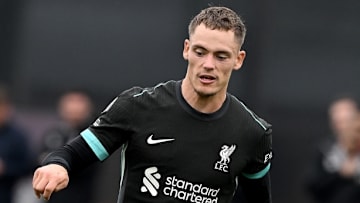 Florian Wirtz in pre-season action for Liverpool.