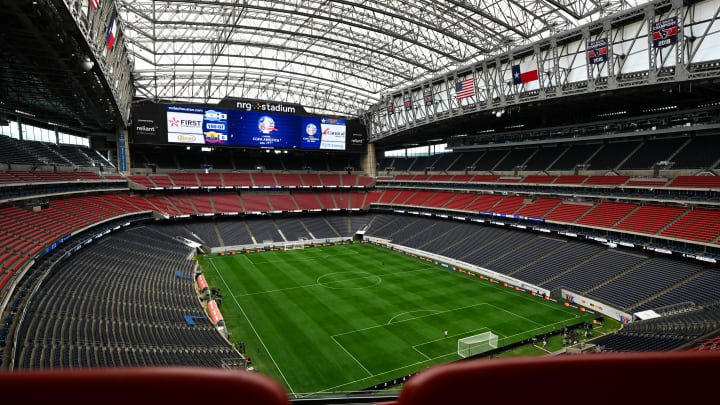 Jul 3, 2024; Houston, TX, USA; A general view of NRG Stadium ahead of the match between Argentina and Ecuador . Mandatory Credit: Maria Lysaker-USA TODAY Sports 