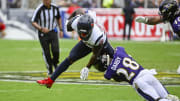 Sep 10, 2023; Baltimore, Maryland, USA; Baltimore Ravens cornerback Ronald Darby (28) tackles