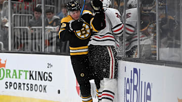 Chicago Blackhawks v Boston Bruins
