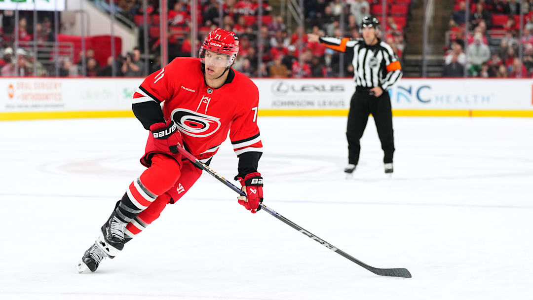 Calgary Flames v Carolina Hurricanes