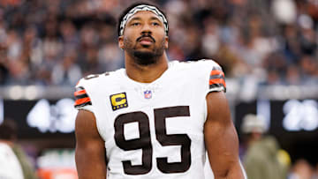 Cleveland Browns edge rusher Myles Garrett